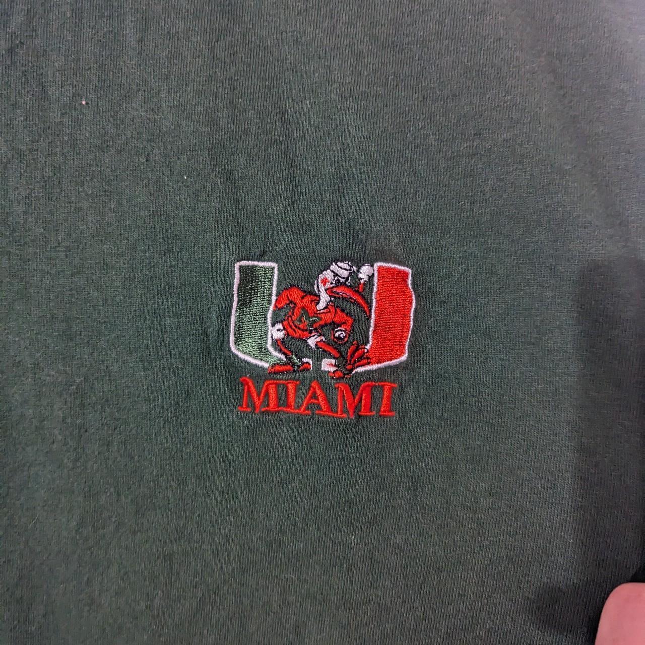 Vintage - 90s - Tultex - Miami Hurricanes... - Depop