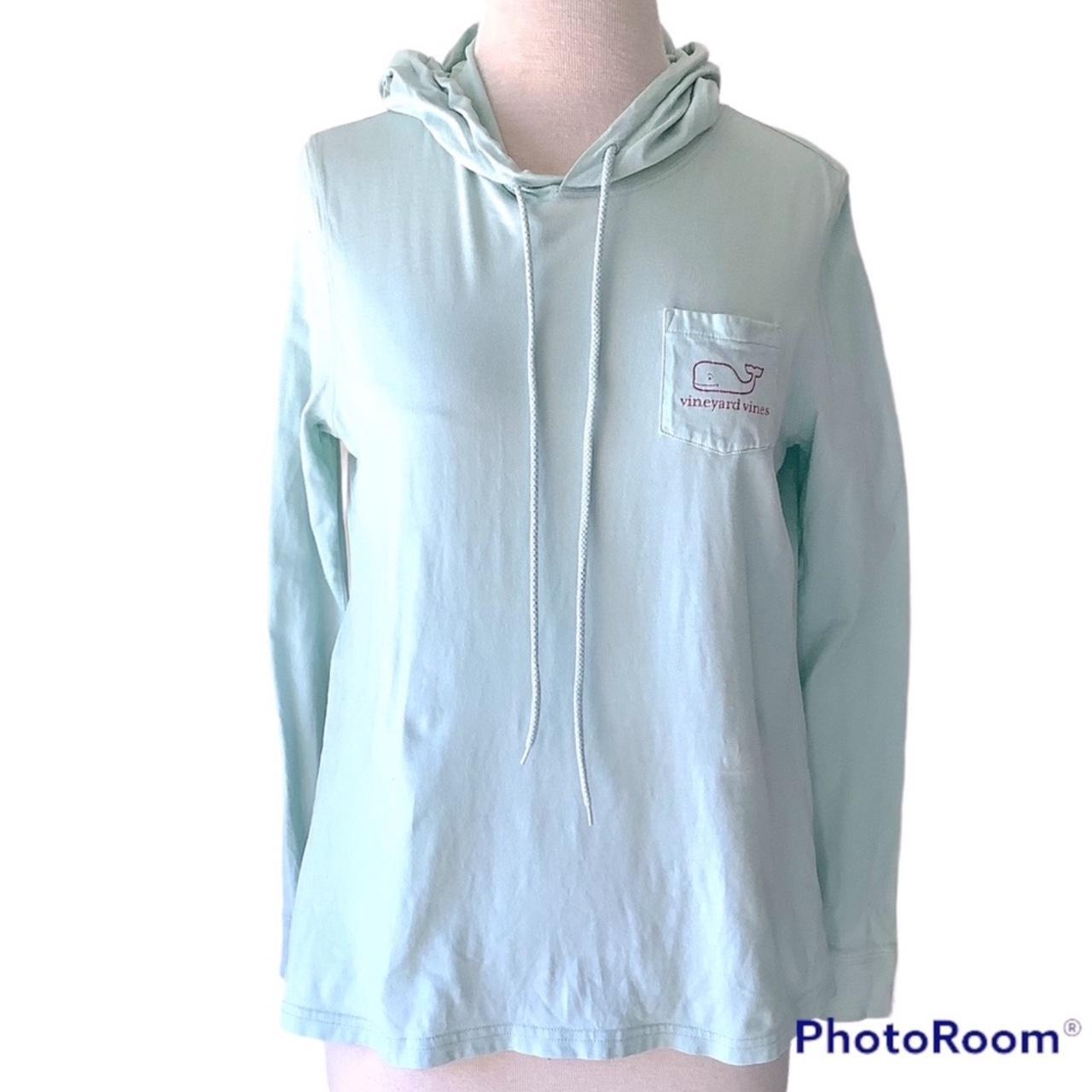 Light discount turquoise hoodie