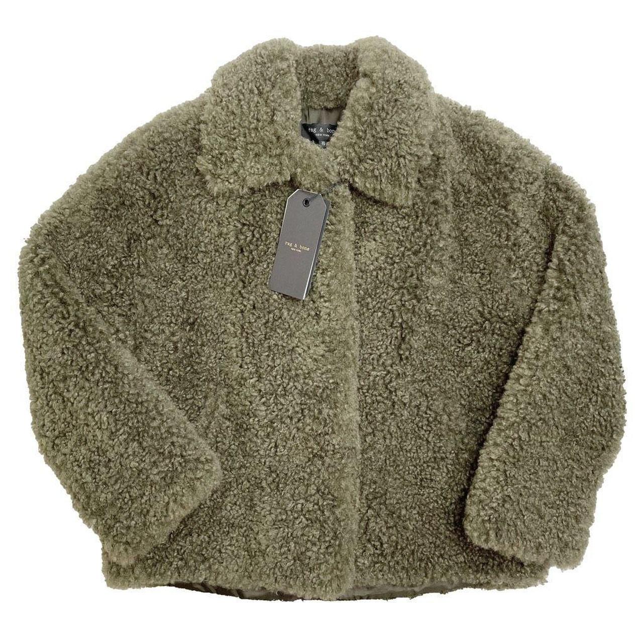 Rag Bone Hesper Faux Fur Coat, Size: XS, Color: