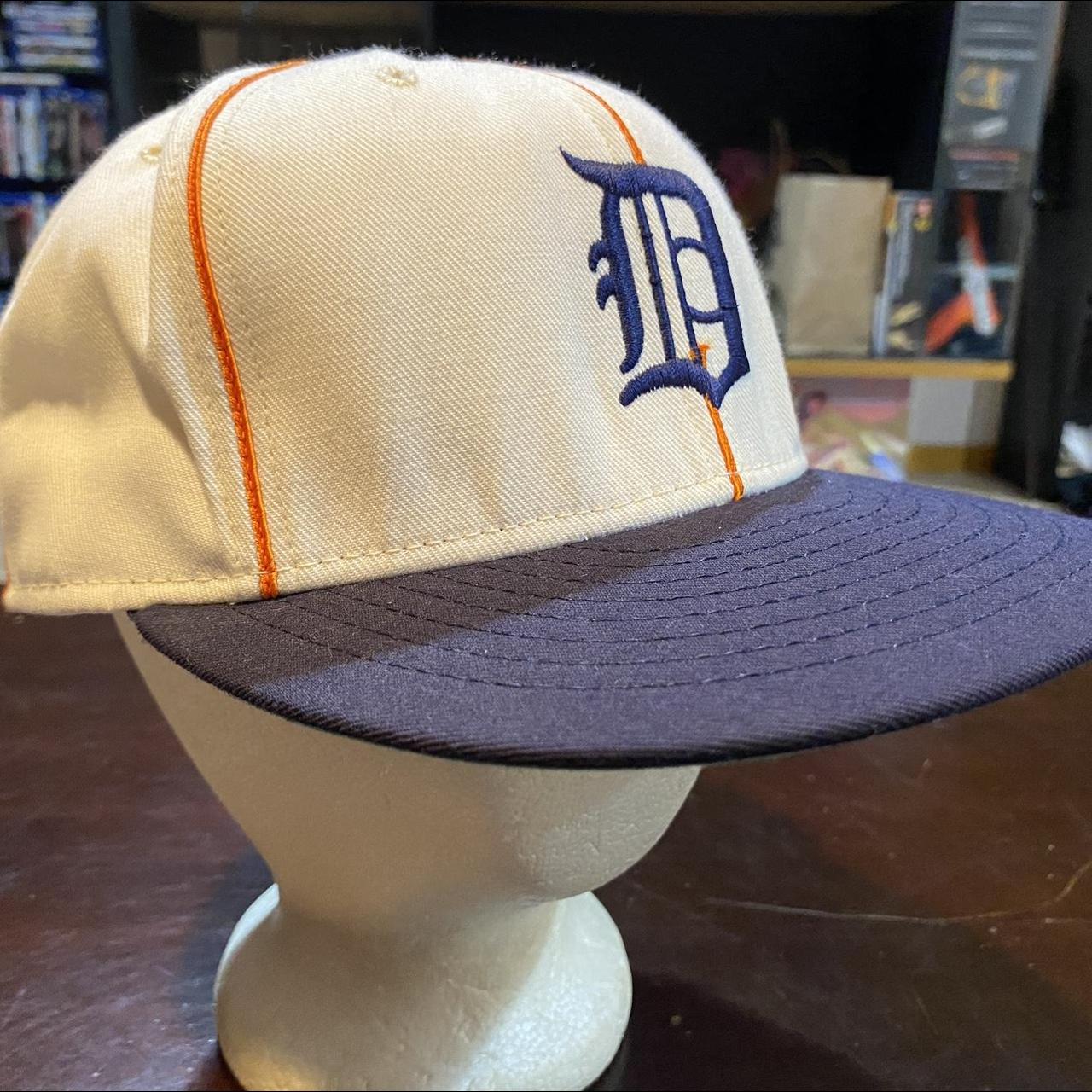 Vintage 90s Detroit Tigers Hat Fitted - Size 7 1/4 