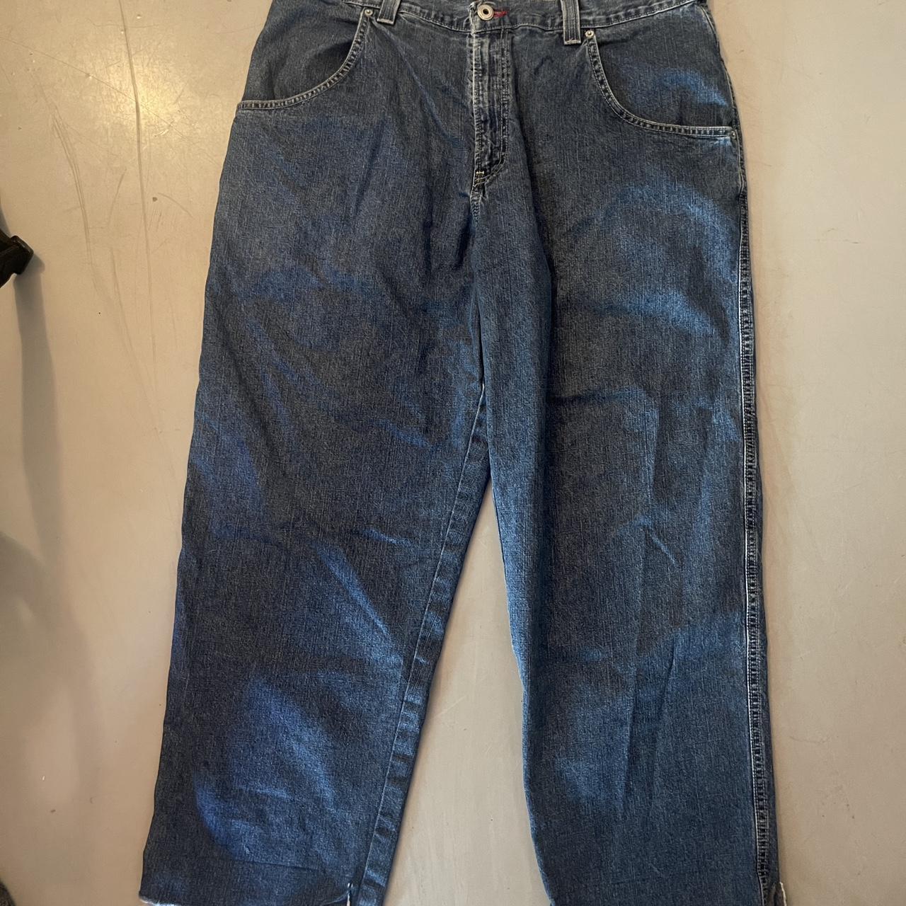 JNCO jeans with back pocket embroidery I payed 220... Depop