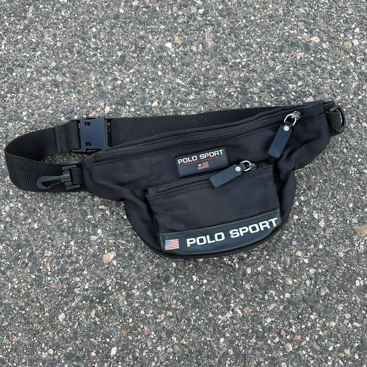 y2k Ralph Lauren Polo Sport Fanny Pack Cross Bag... Depop