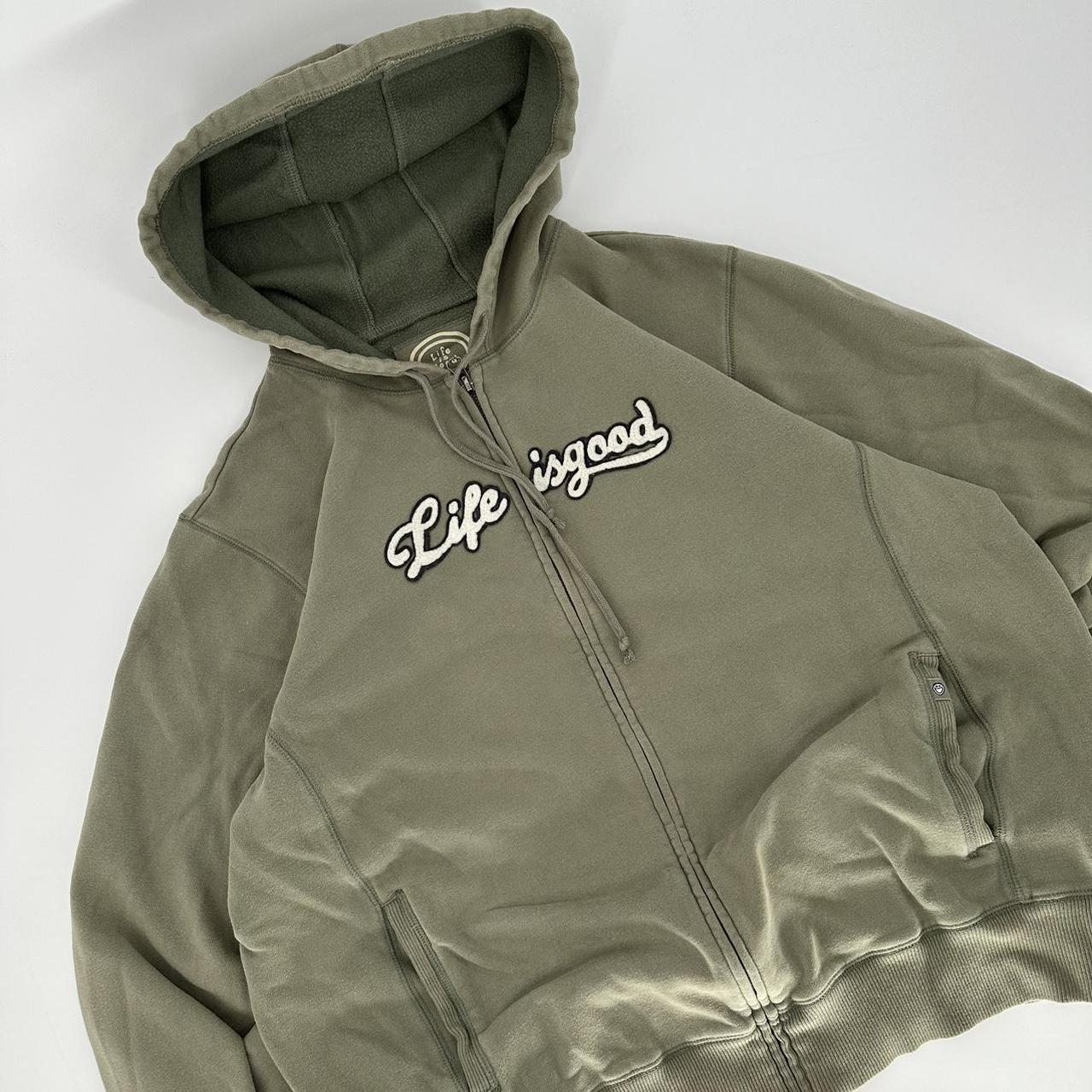 Life is shop good zip hoodie