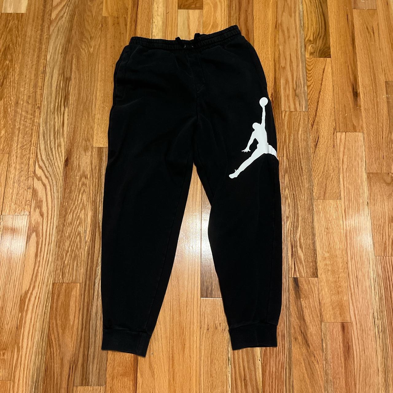 Men’s medium Black Jordan joggers Very good feel - Depop