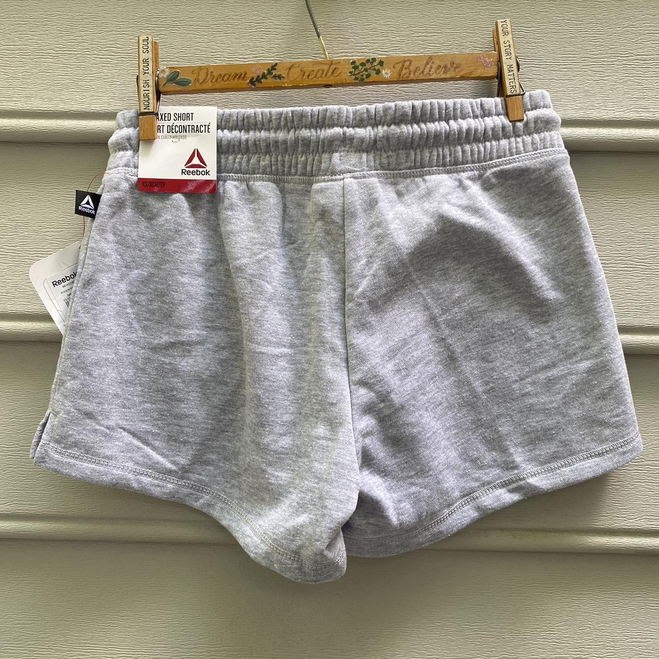 Reebok shorts deals womens silver