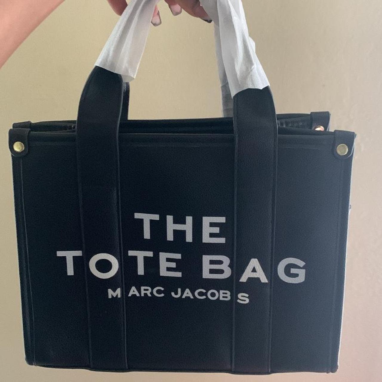 Marc jacobs leather tote bag - Depop