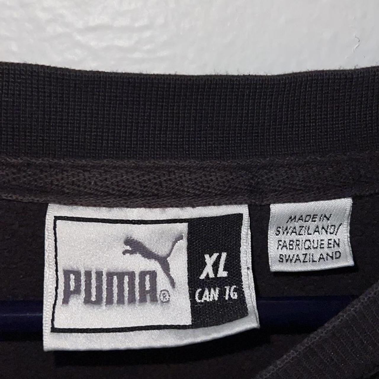 Puma Men's Black Jumper | Depop