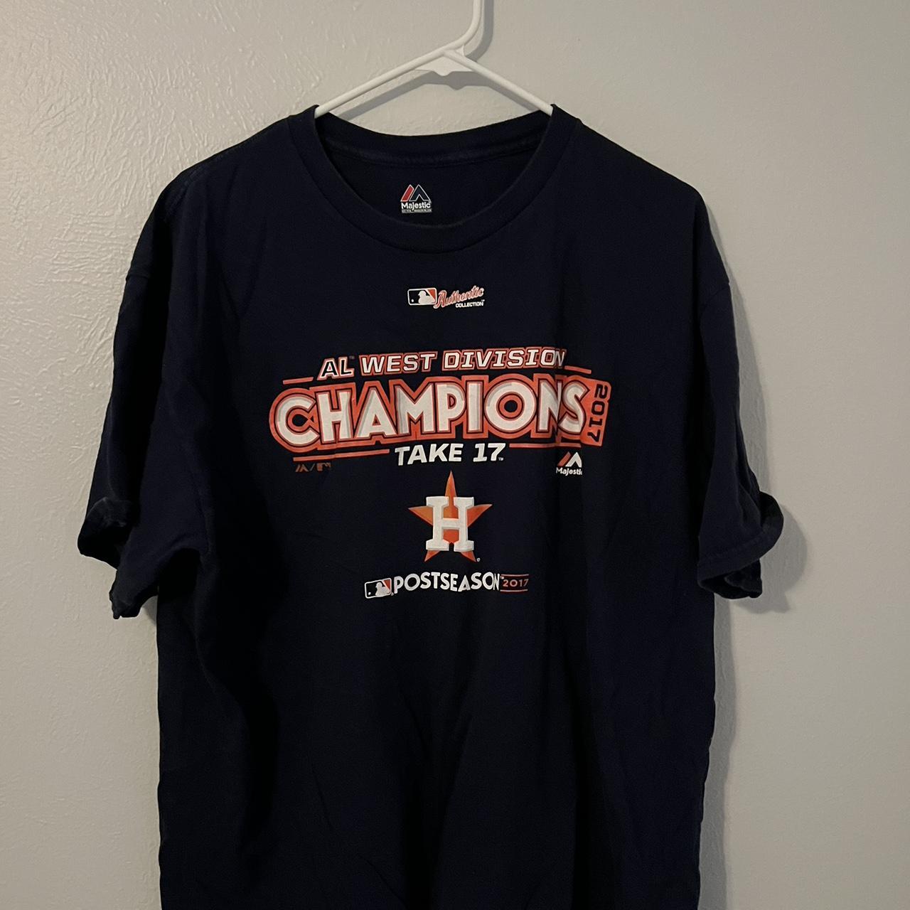 Houston Astros ALCS Champions T-Shirt. Size Large. - Depop