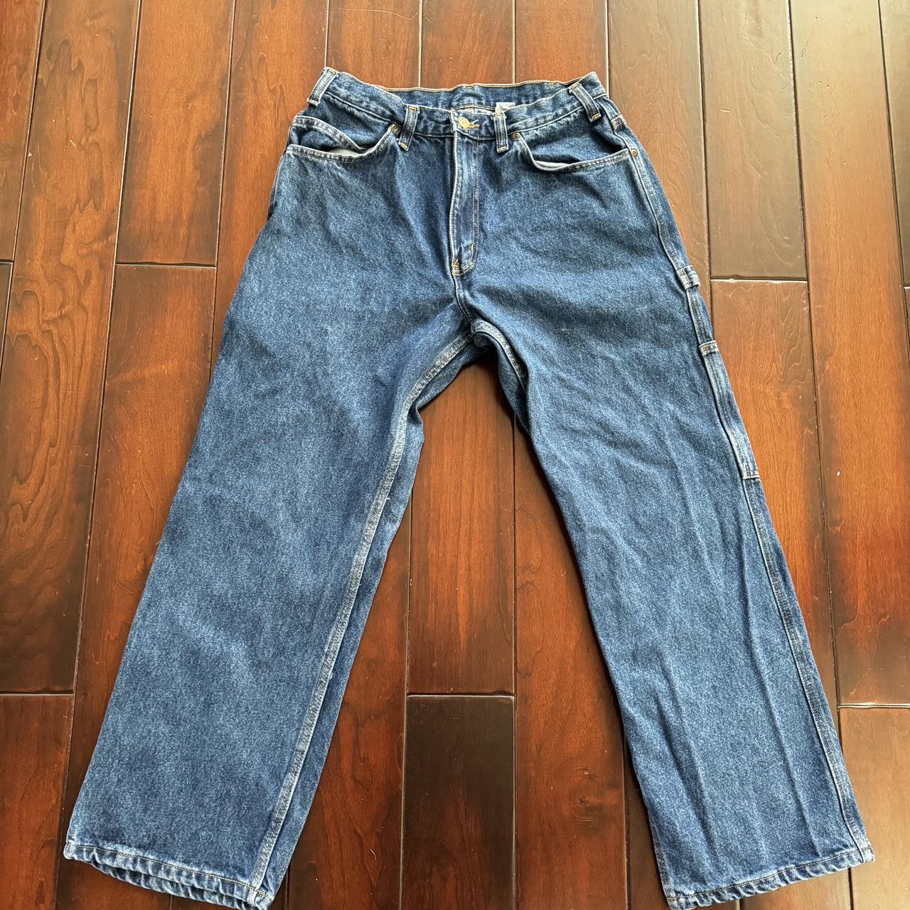 Vintage Baggy Ben Davis Carpenter Jeans 👖👖 📏Size: 34... - Depop