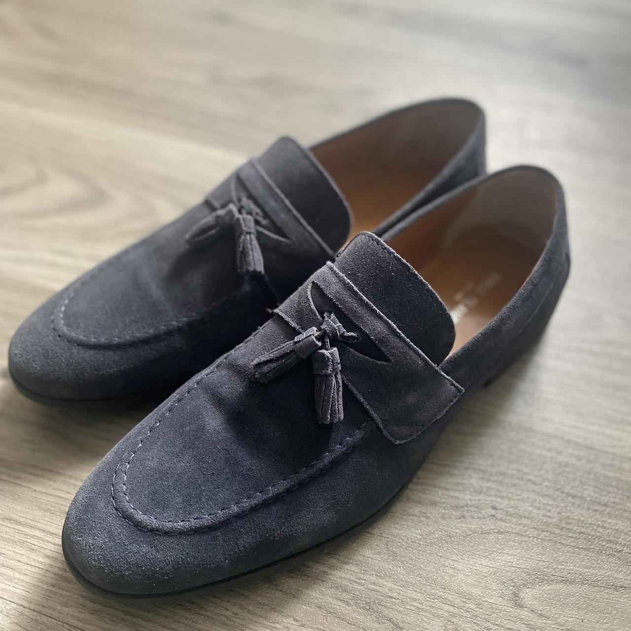 River island blue on sale loafers