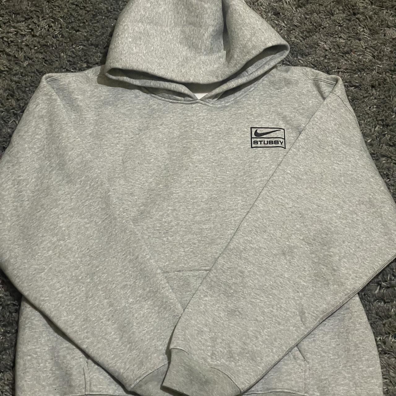 Nike x Stussy Hoodie With Receipt (4th slide) Sweat... - Depop