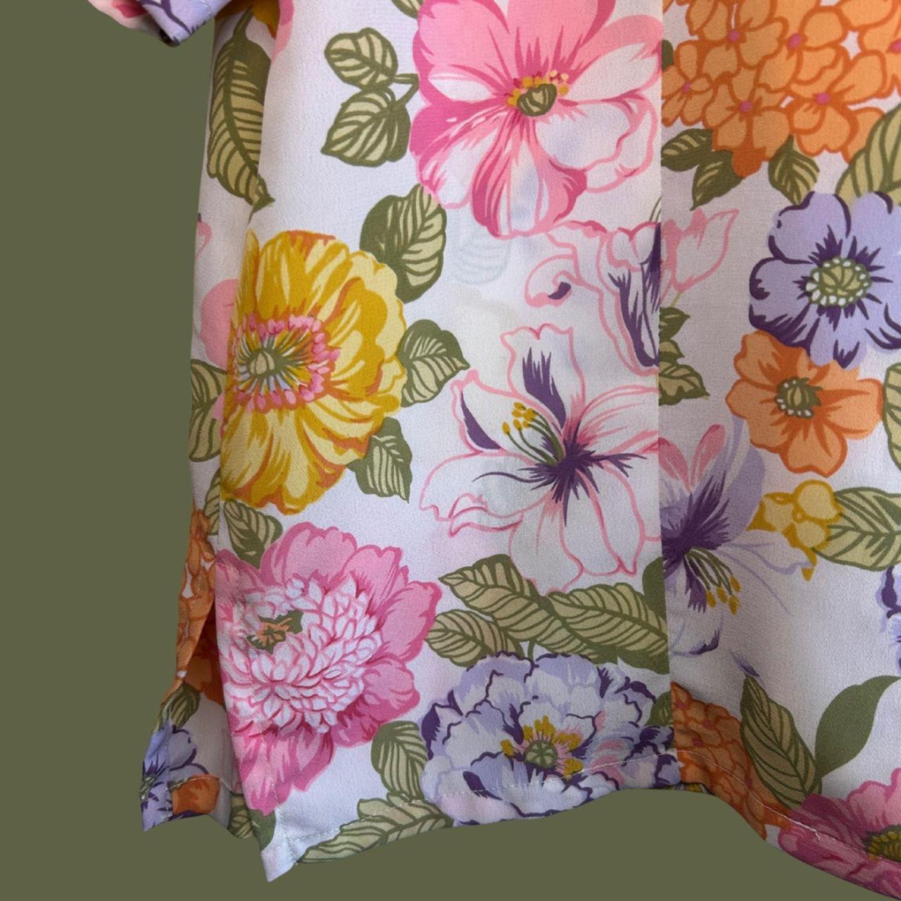 Source Unknown Women's Blouse - Multi - L – Vinta… - image 3