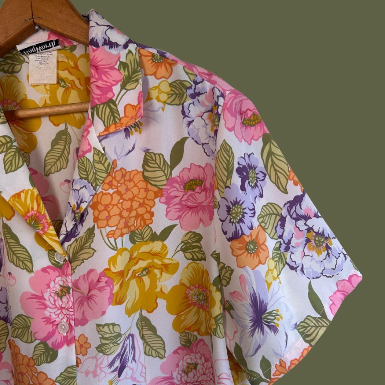 Source Unknown Women's Blouse - Multi - L – Vinta… - image 2