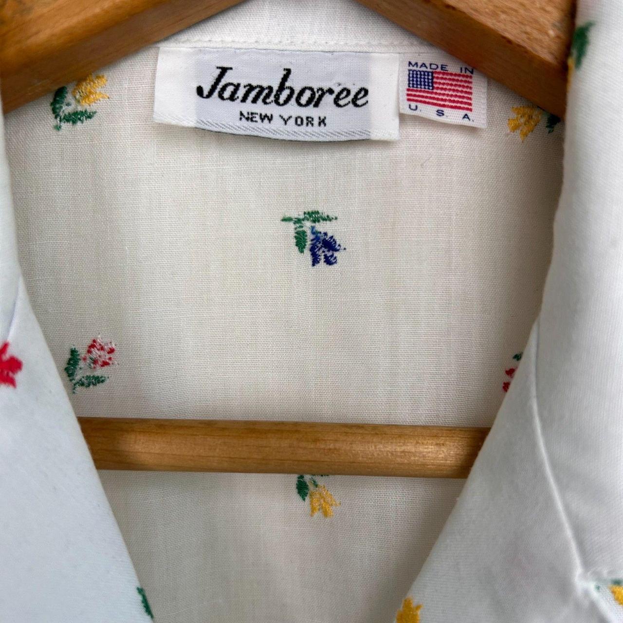 Source Unknown Women's Blouse - White/Multi - 10 … - image 4