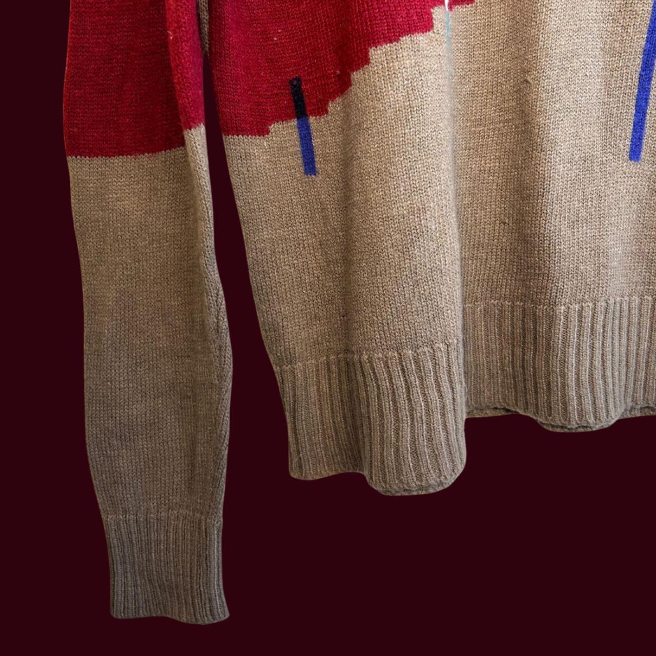 Source Unknown Women's Sweater - Brown/Multi - M … - image 3