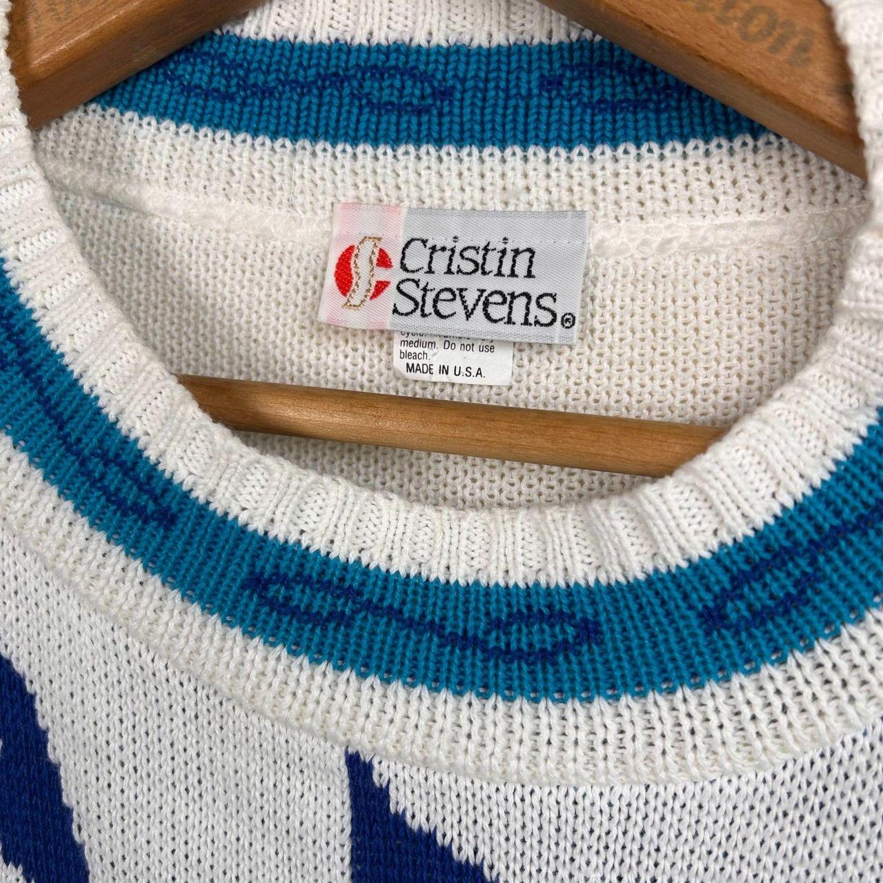 Source Unknown Women's Sweater - White/Multi - M … - image 4