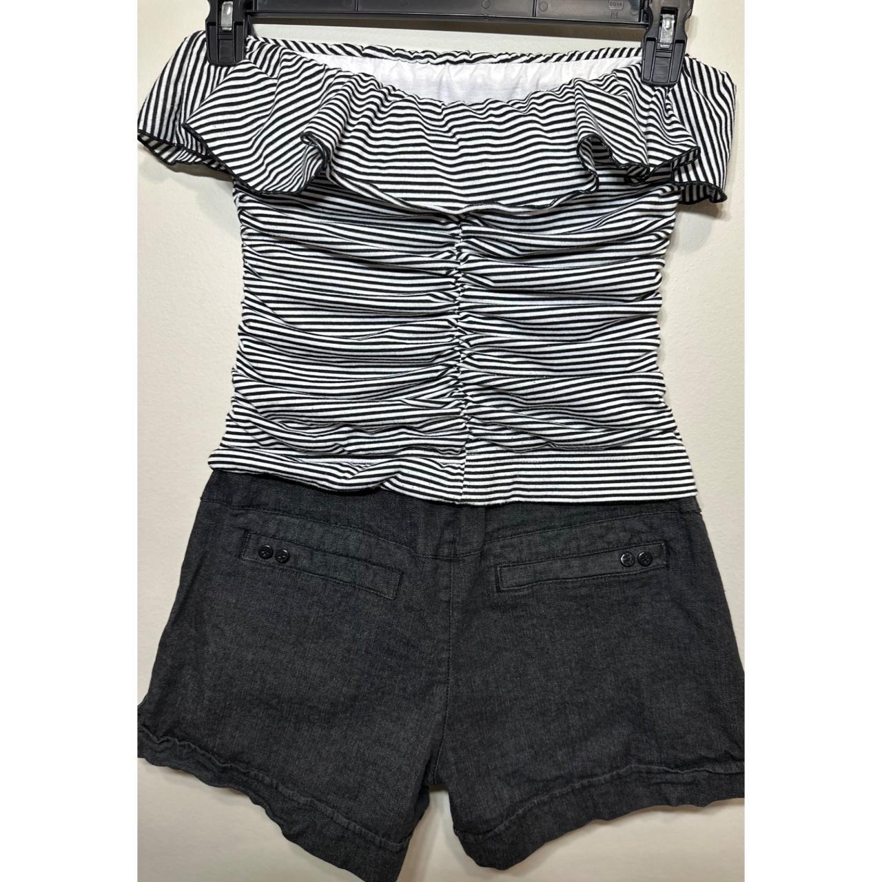 Women's Grey Playsuit-romper | Depop