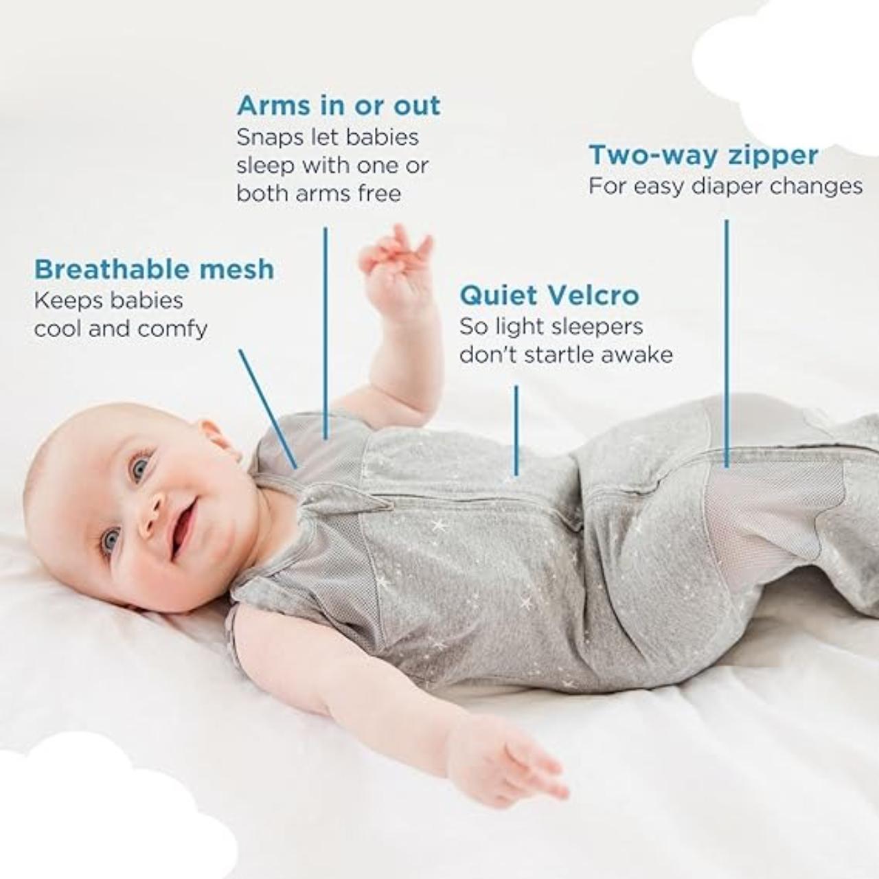 Happiest Baby Sleep Sack, Swaddle, NWOT Happies Baby... Depop