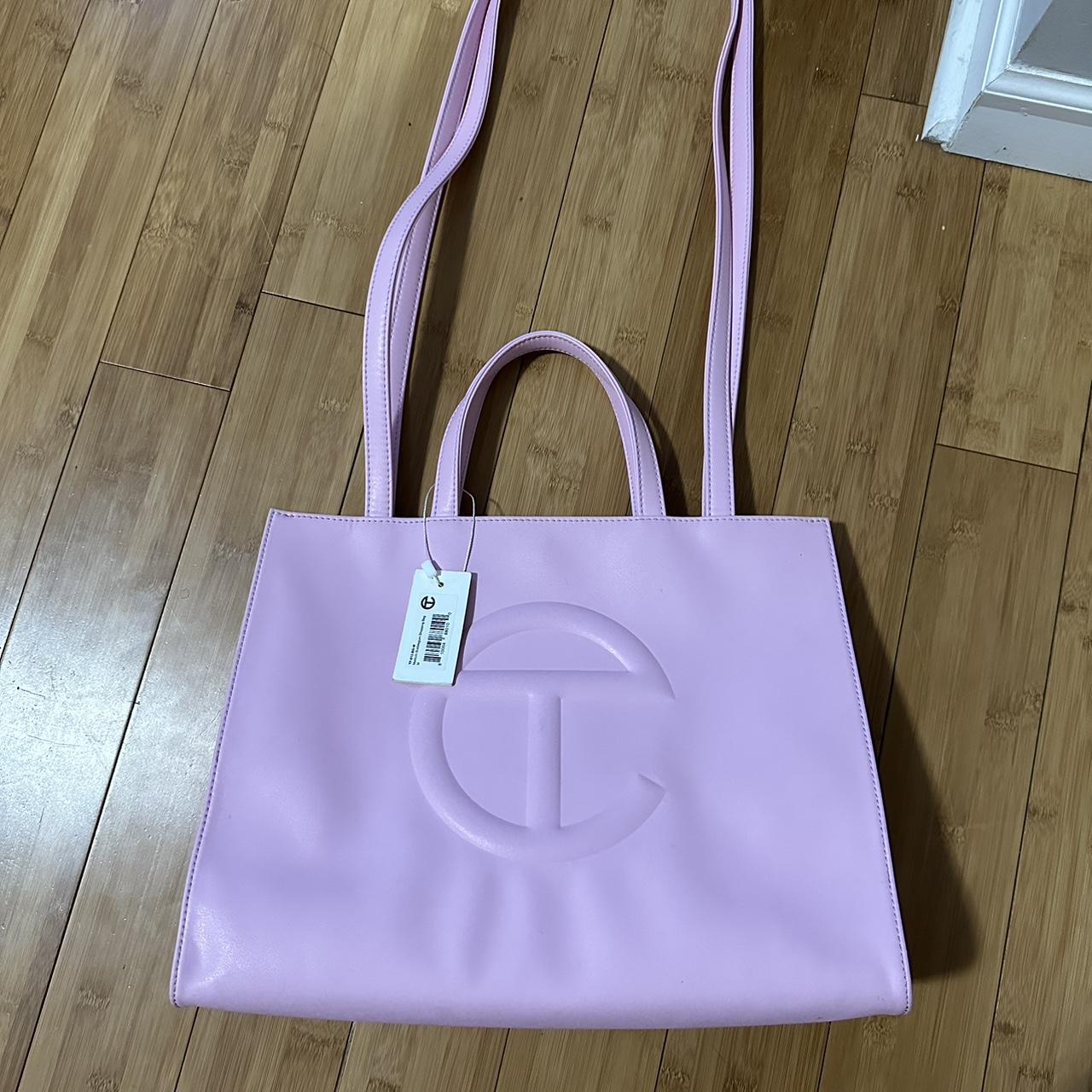 Telfar Women S Pink Bag Depop