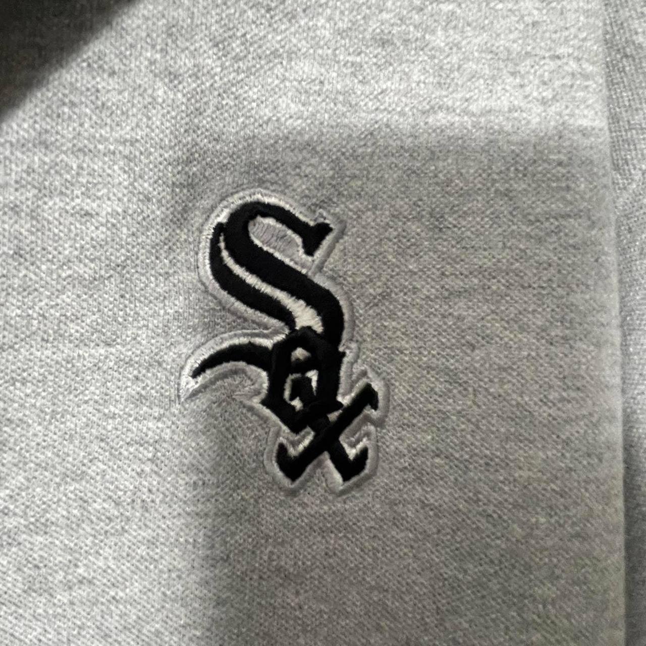 white sox polo this piece has a really lightweight - Depop