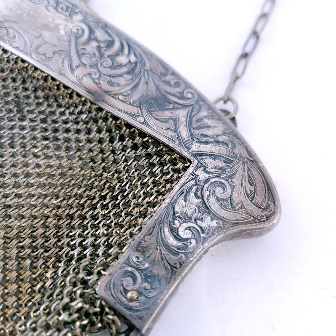 Art Deco School, 20th Century | Art Deco German silver plated mesh purse |  MutualArt