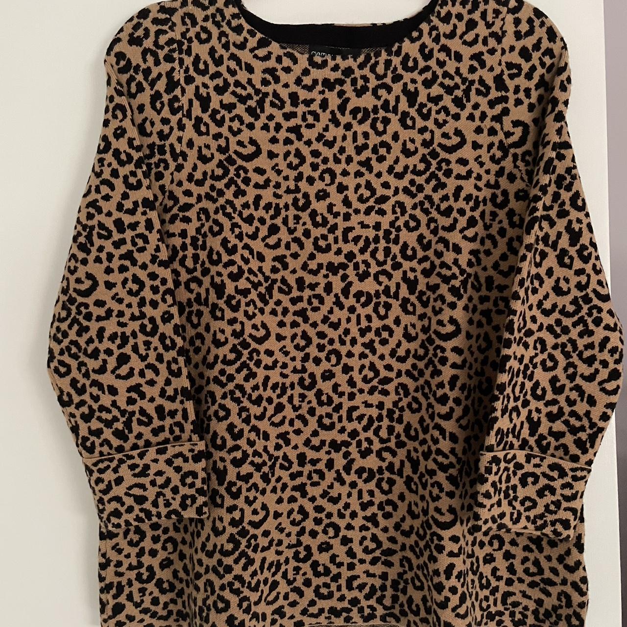 Cynthia Rowley leopard top. Size medium