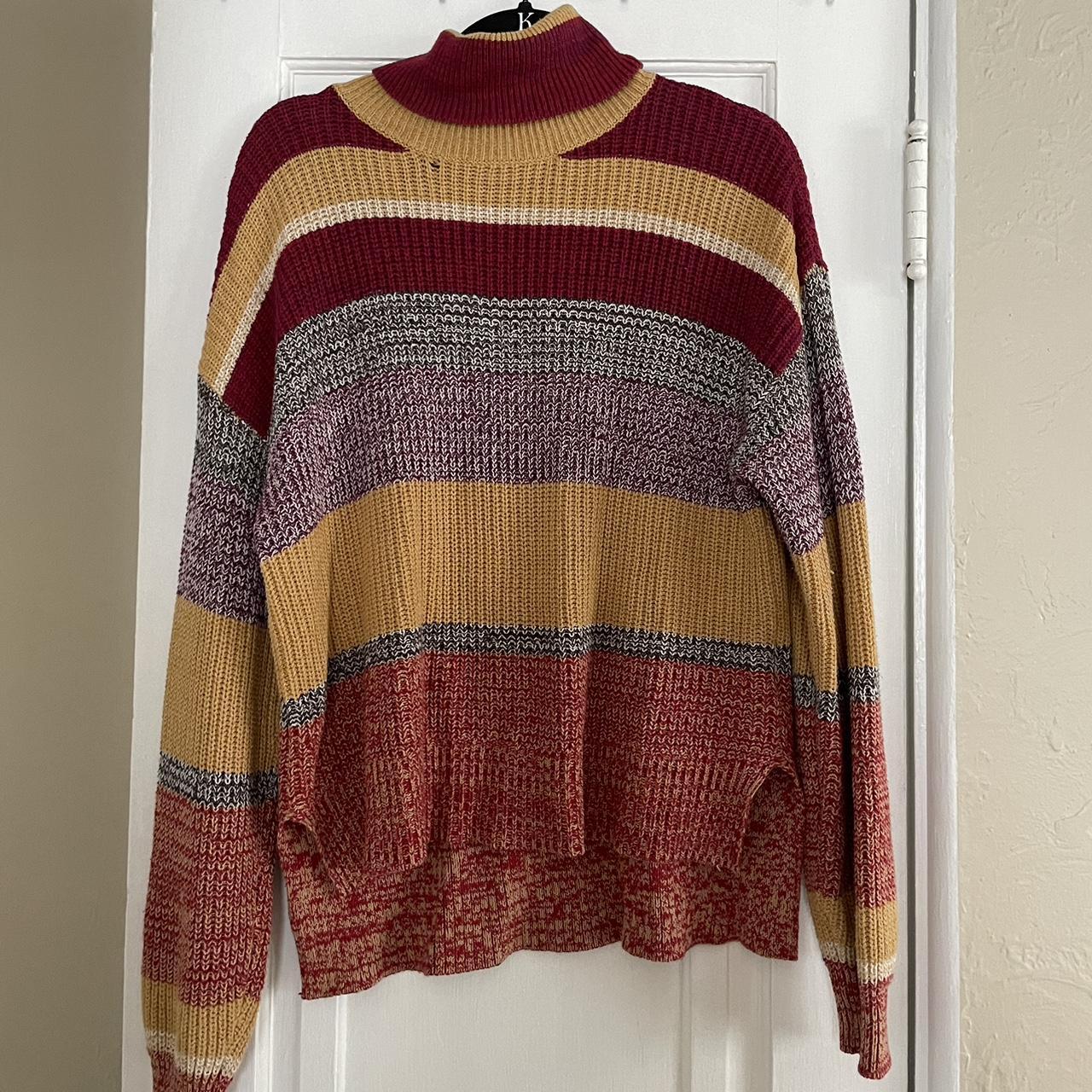 urban outfitters vintage sweater turtleneck cotton... - Depop