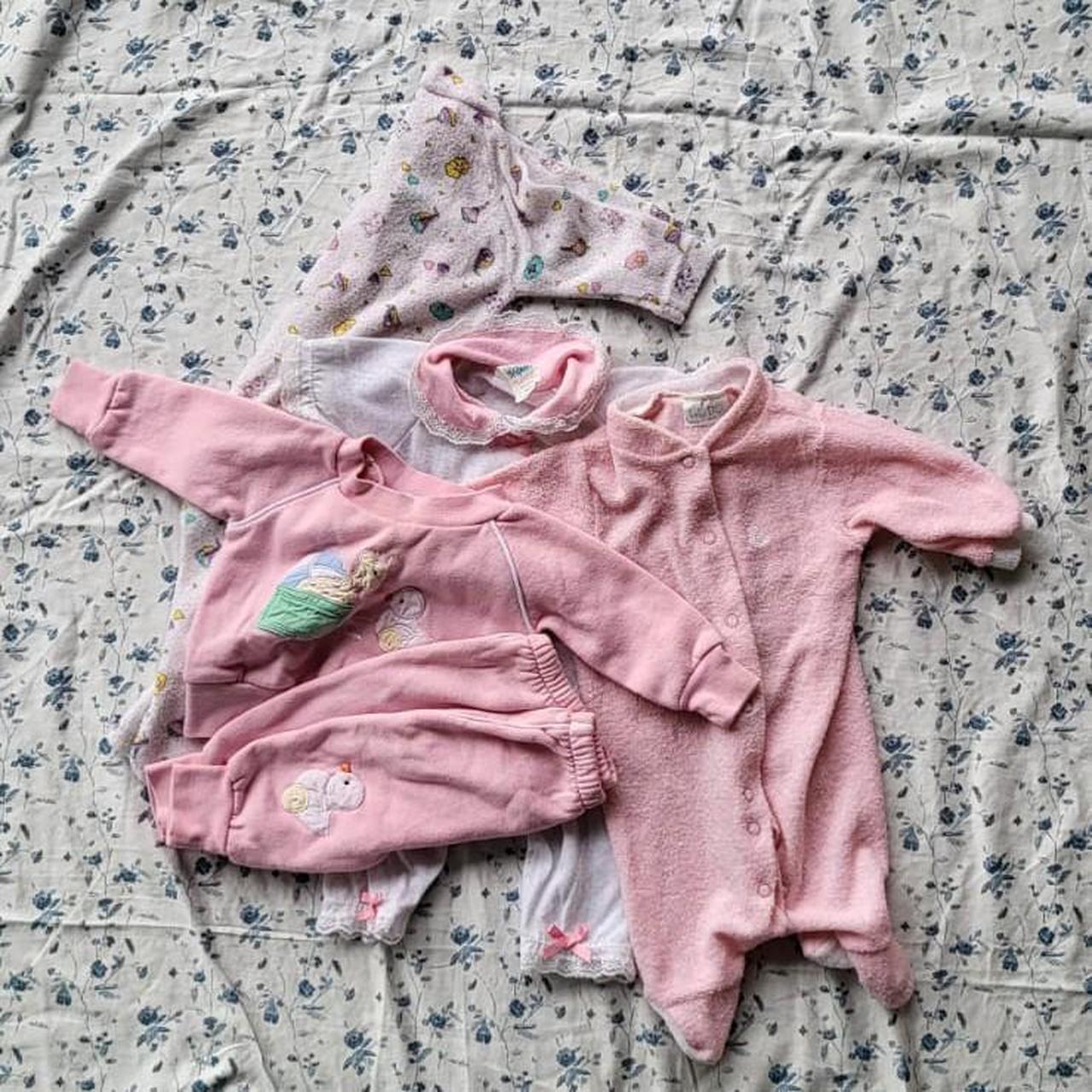 Vintage baby girl clothes bundle 4 baby girl... Depop