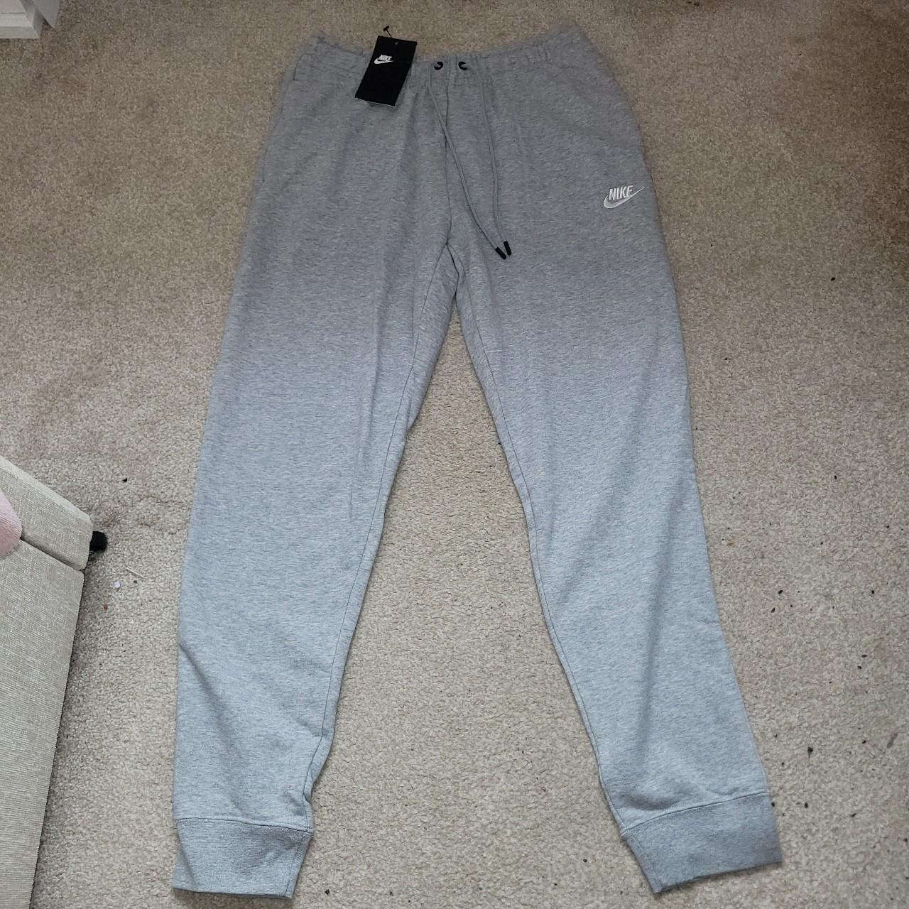 mens nike joggers gray