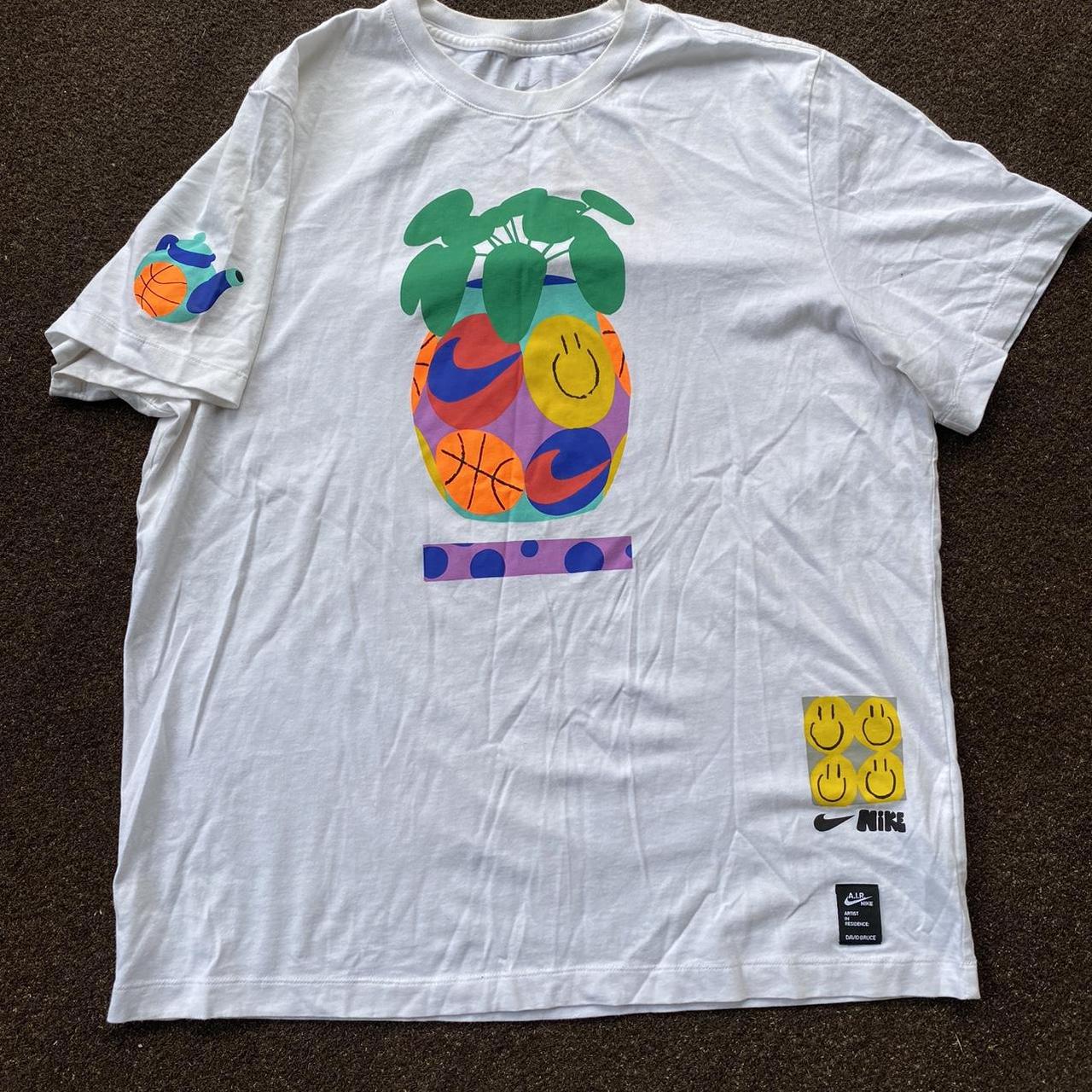 multicolor nike t shirt