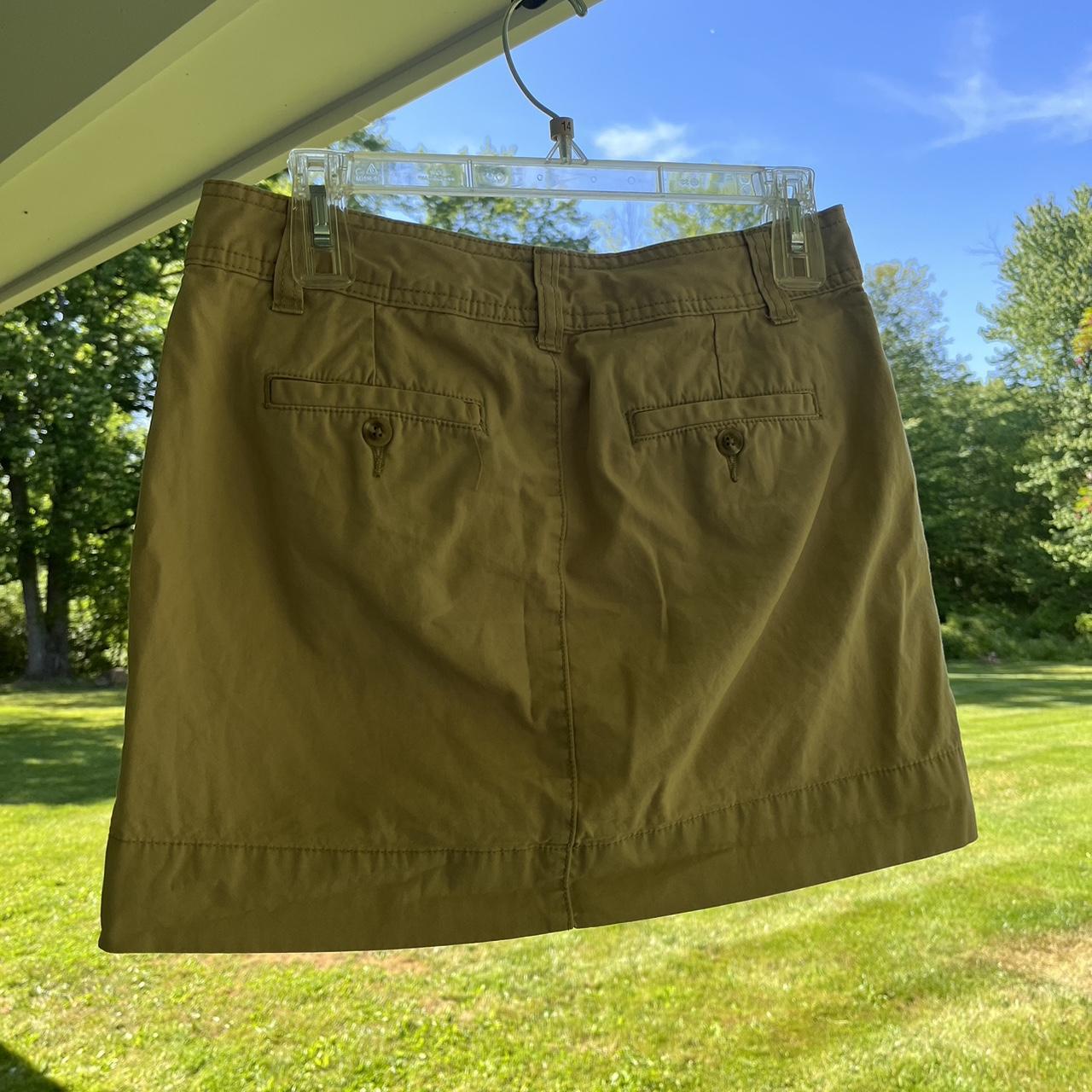 early 2000s GAP miniskirt. Size 2, but fits more... Depop