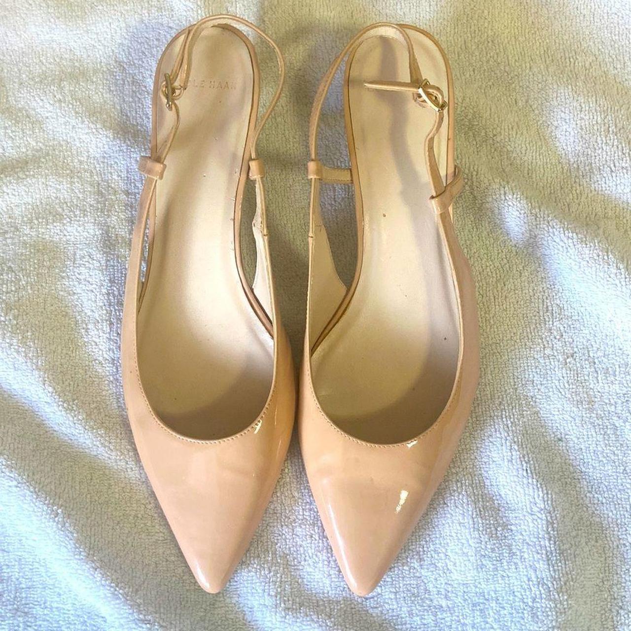 Cole Haan nude kitten heels Questions? Leave a... - Depop