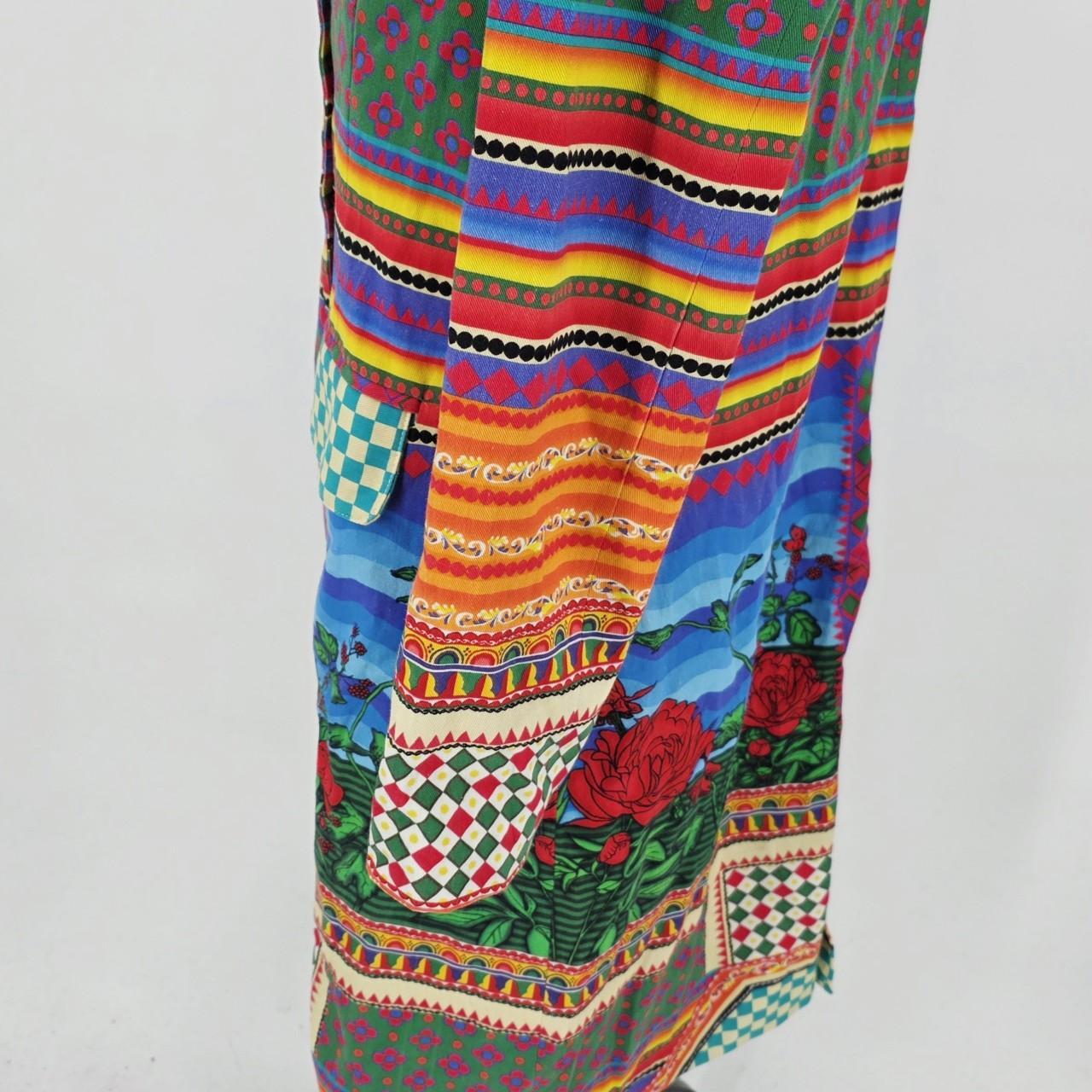 Women's Jacket - Multi - M – Benares Patterned Co… - image 5