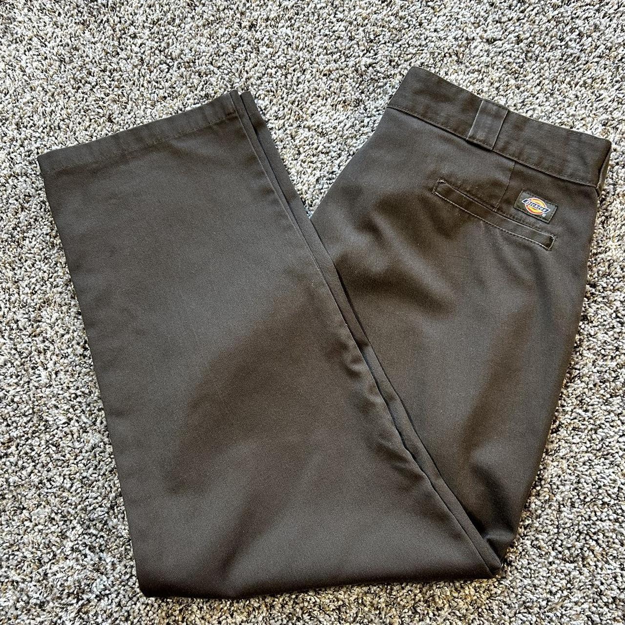 Brown Work Chino Dickies Great condition, no flaws... - Depop