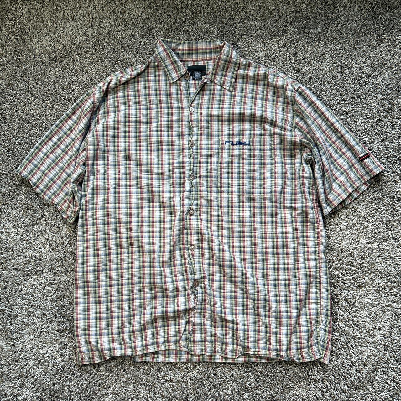 Button up-shirt-short-sleeve - Depop