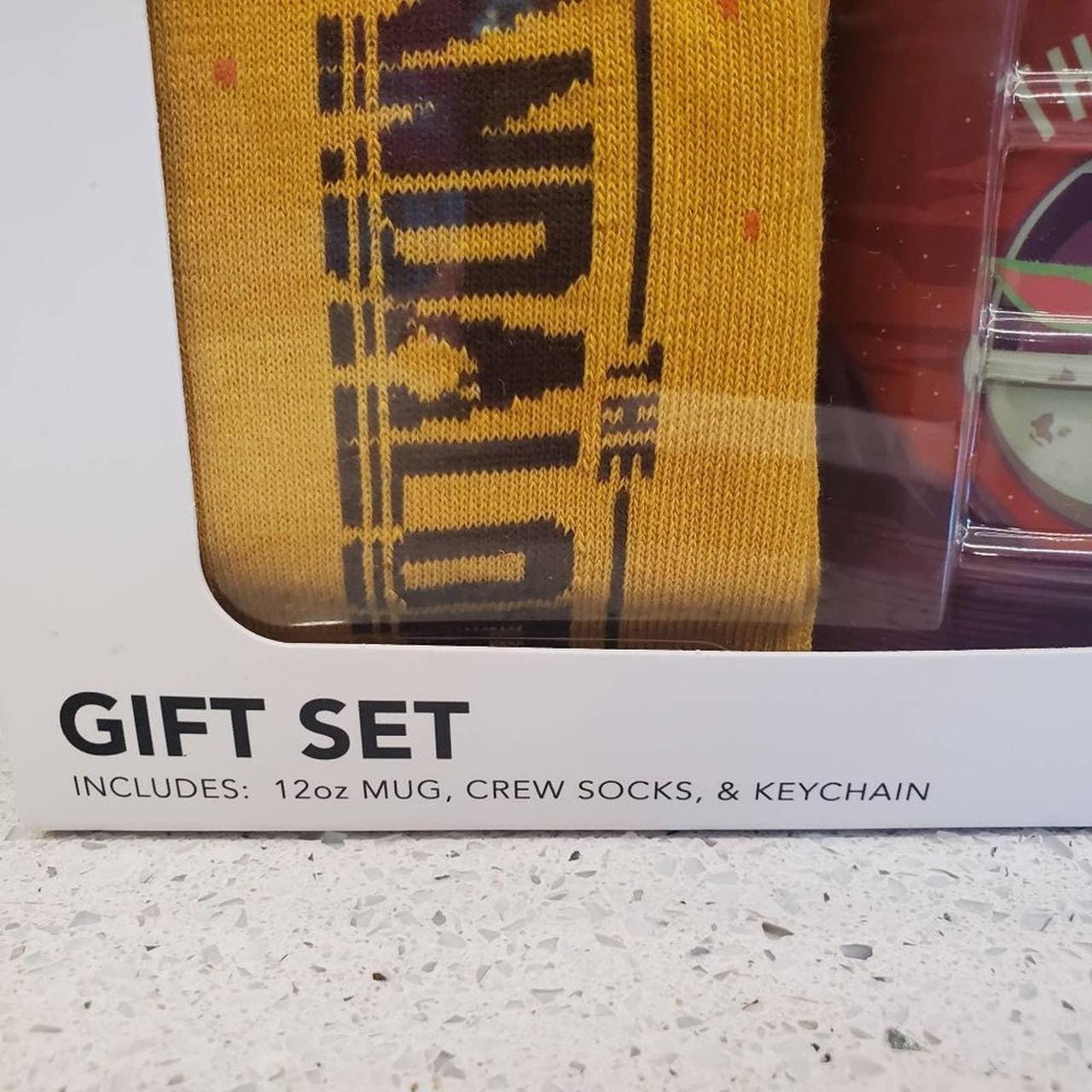 CultureFly The Mandalorian Gift Set with 12oz Mug, Crew socks and Keychain  One-Size