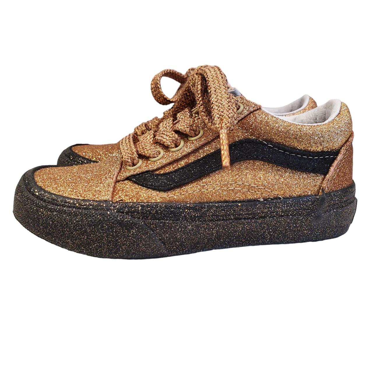 Vans 2024 glitter bronze