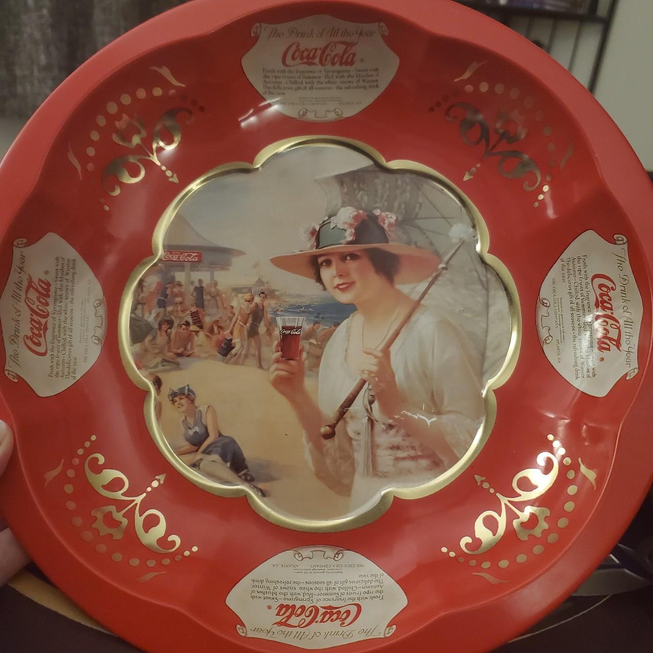 Coca-Cola Tin Serving Tray