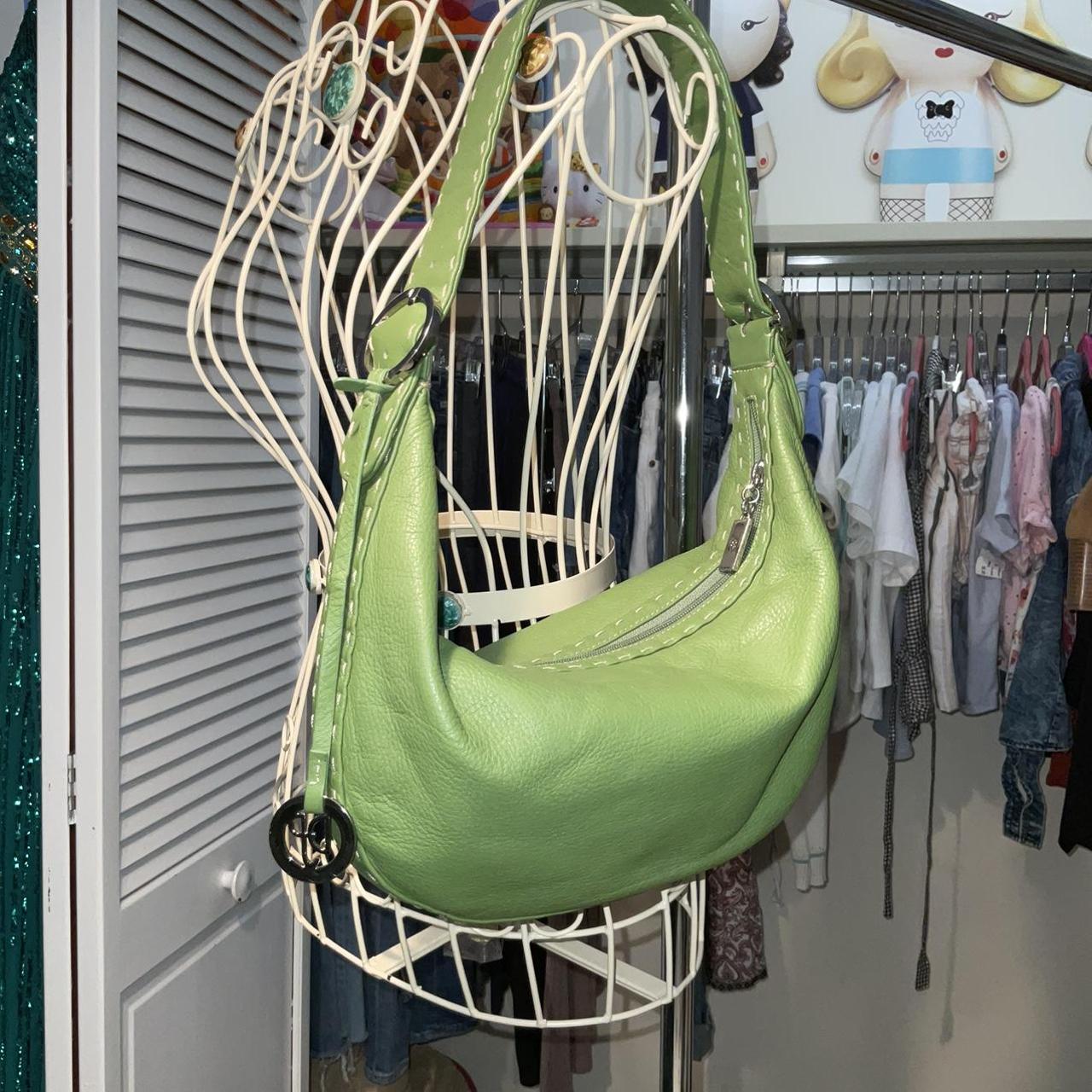 Donald Pliner Women's Green and Pink Bag