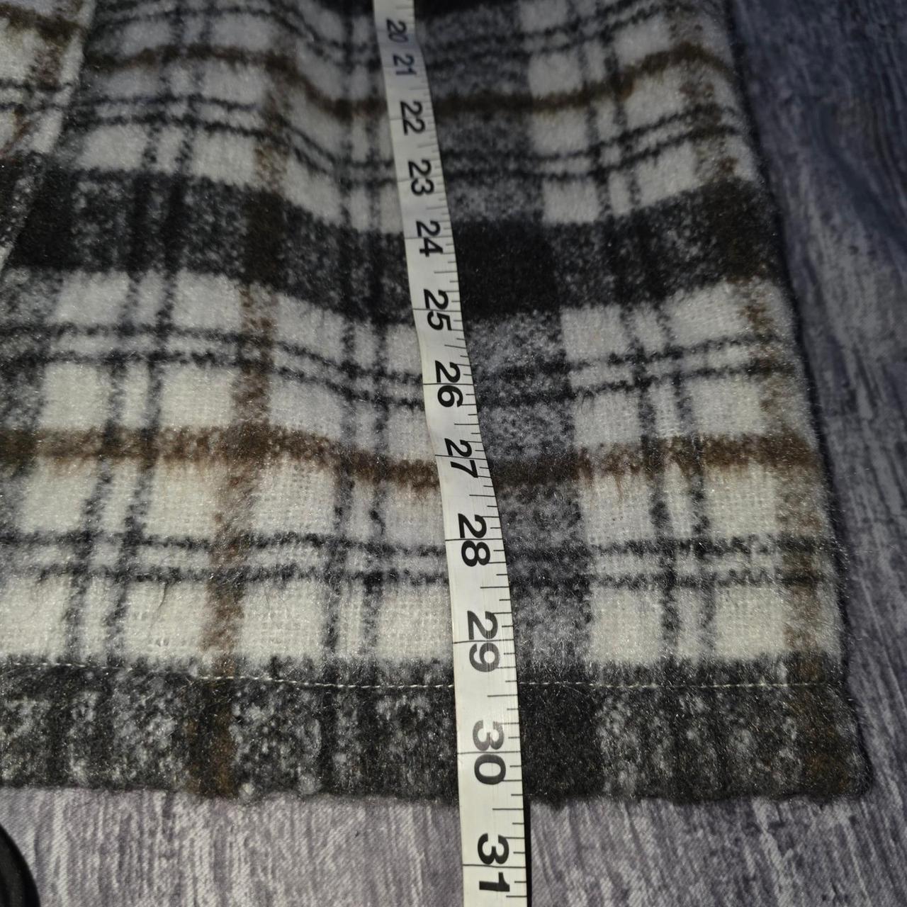 Universal Thread Women's Shacket Jacket - Black/W… - image 5