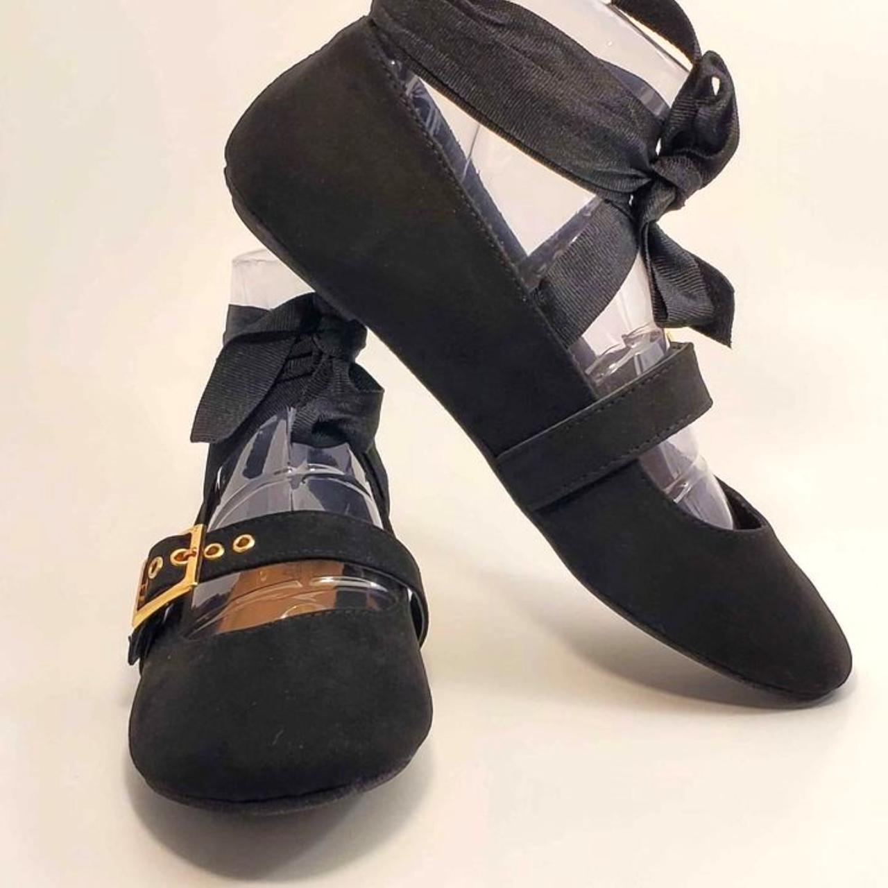 Women's Black Balletshoes Depop