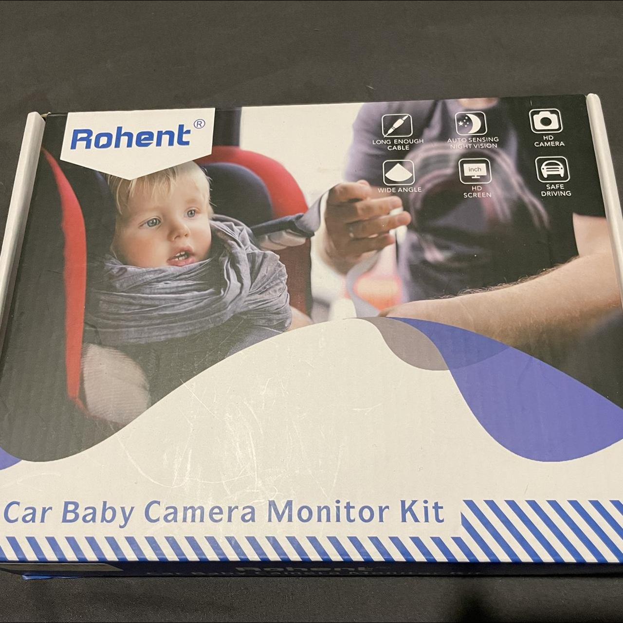 rohent baby car camera hd 1080p baby car mirror