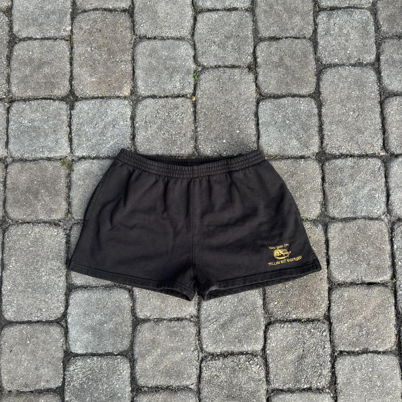 Brandy Melville/Yellow Rat Bastard Cotton Shorts.... Depop