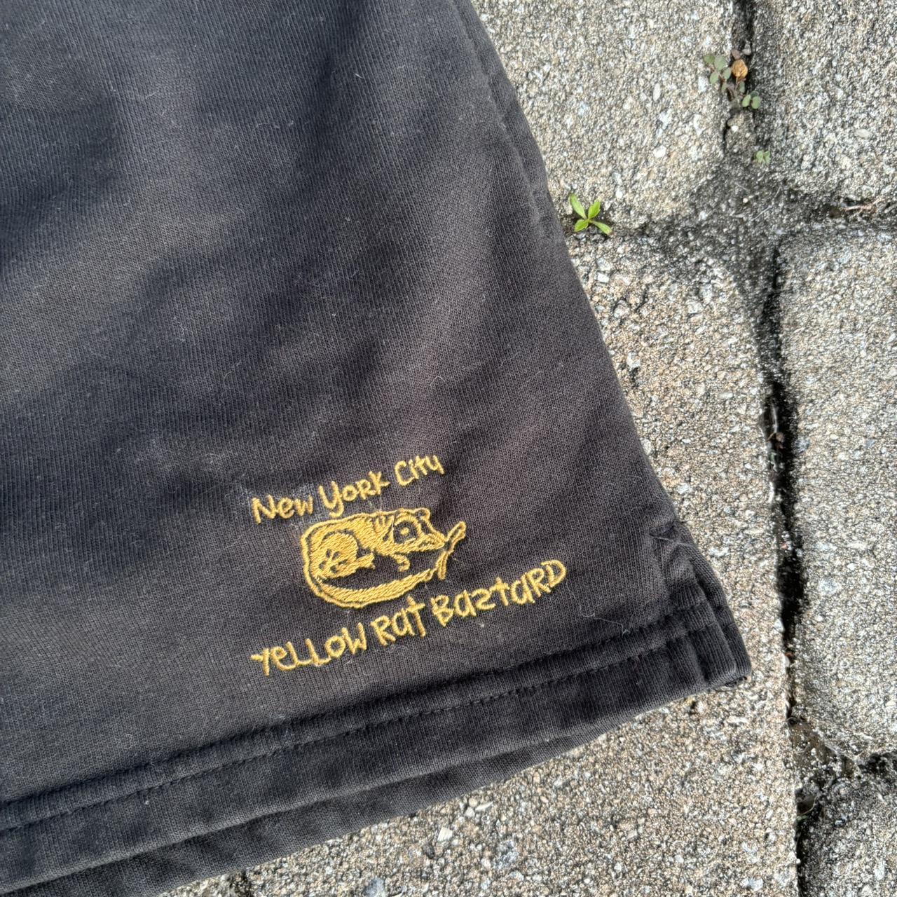 Brandy Melville/Yellow Rat Bastard Cotton Shorts.... Depop