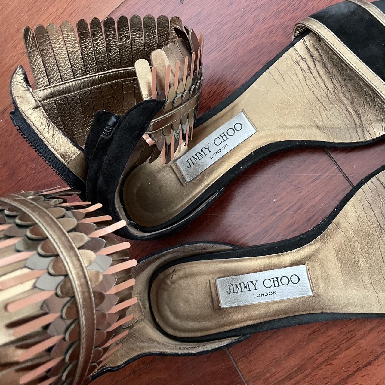 jimmy choo jelly sandals