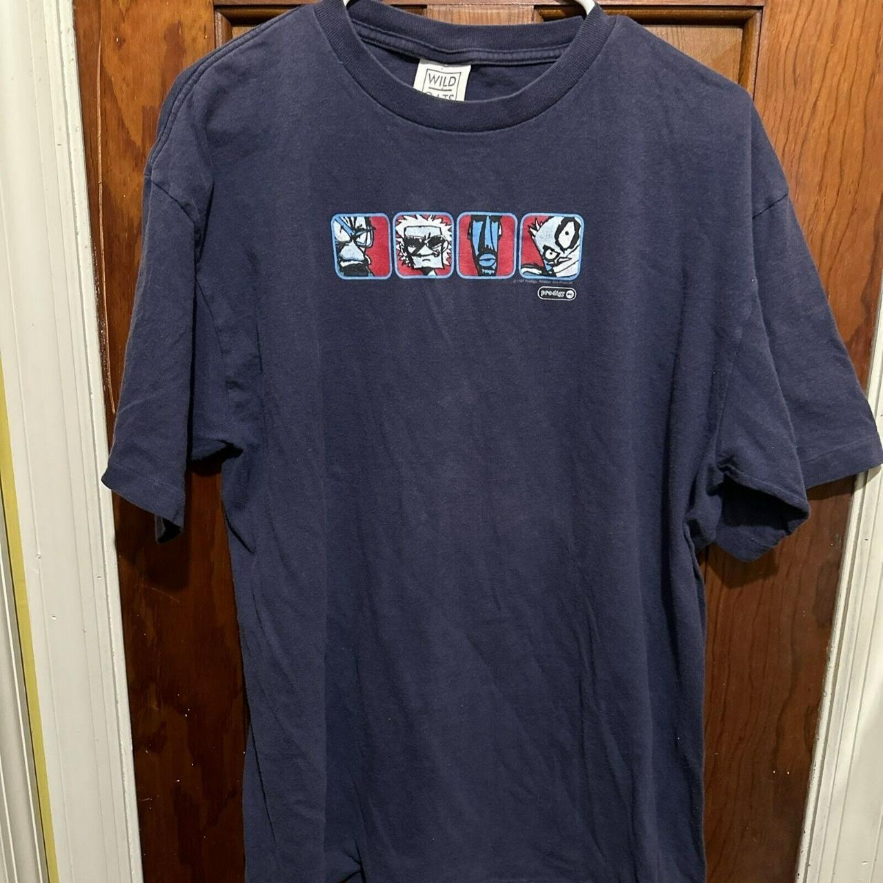 This vintage Prodigy T-shirt features a blue color... - Depop