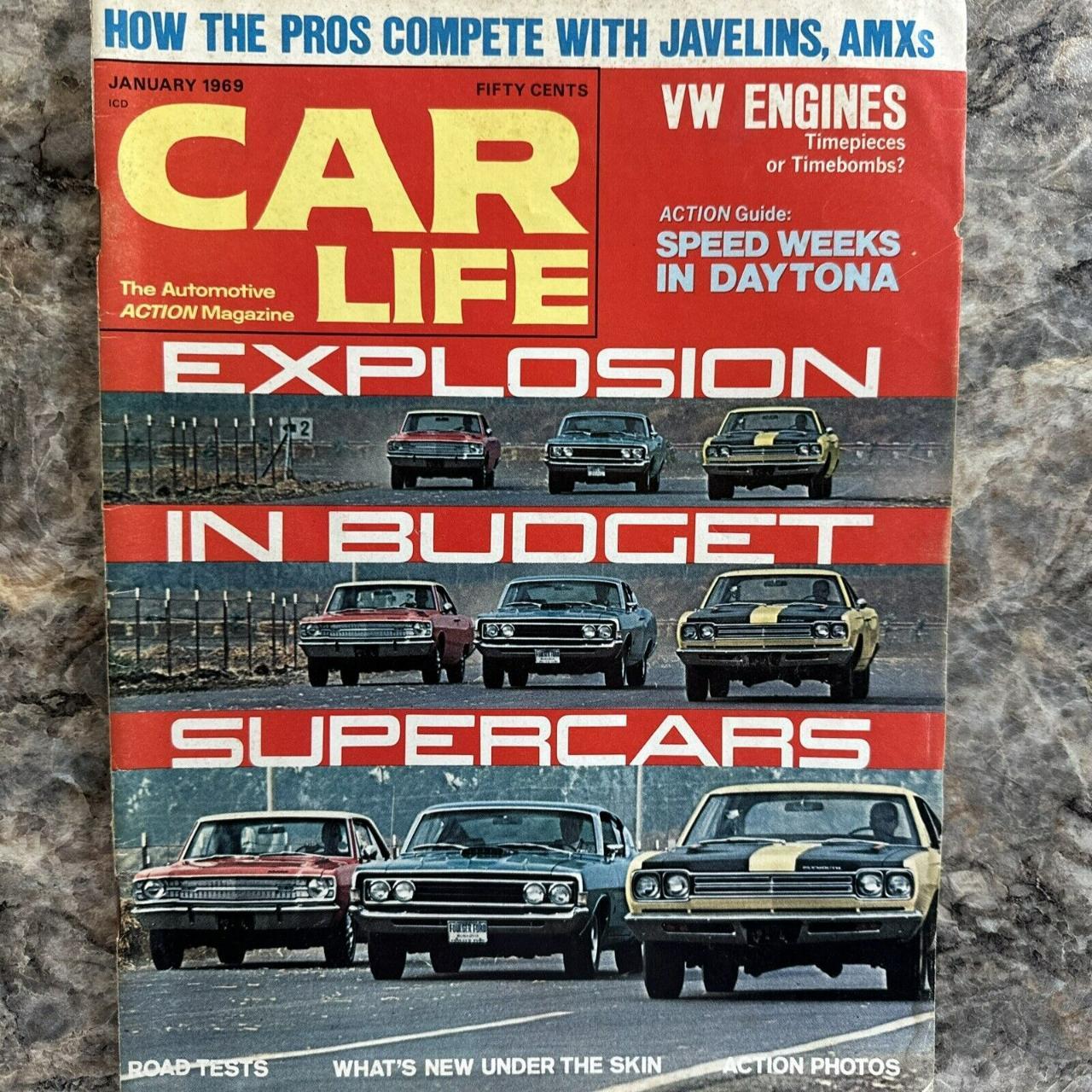 Check out this vintage CAR LIFE Magazine from... - Depop