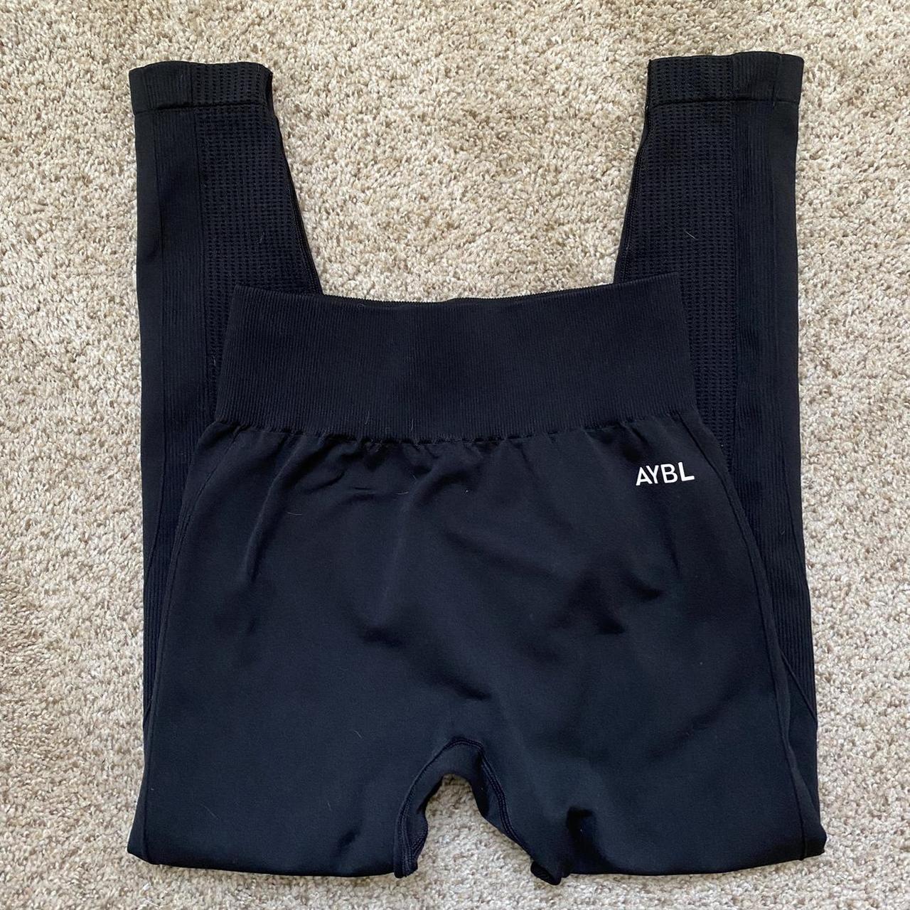 Aybl gym set. In black size medium - Depop