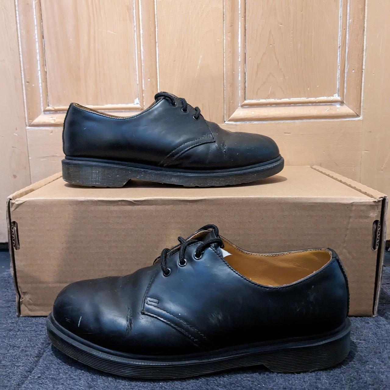 Black Dr. Martens 1461 NARROW PLAIN WELT SMOOTH. Depop