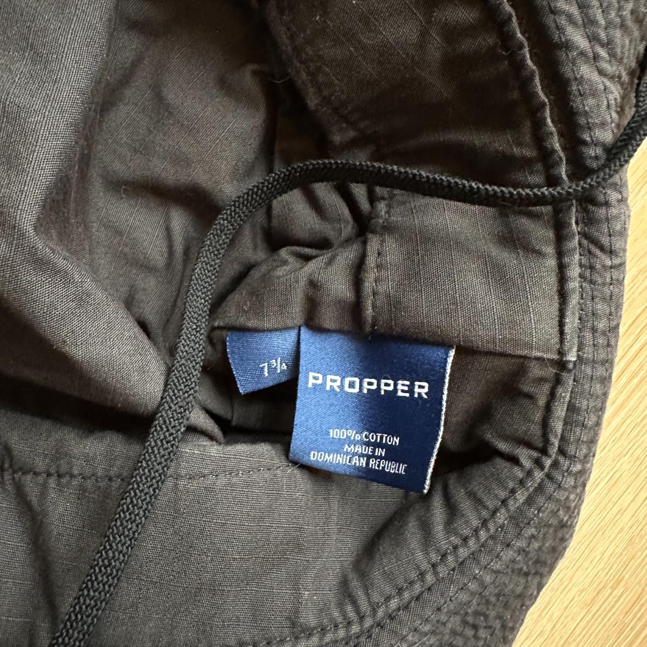 Propper Men's Black Hat | Depop